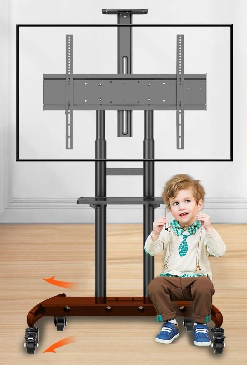 معدني قابل للضبط قابل للإزالة حامل بعجلات