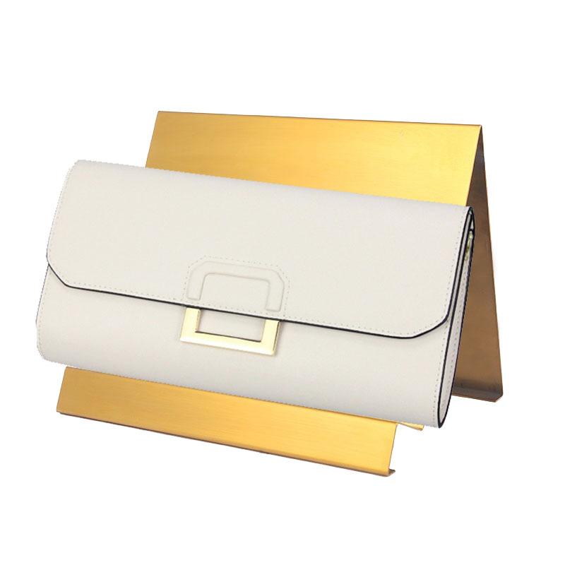 حقيبة يد محفظة من الفولاذ المقاوم للصدأ لمتجر الملابس